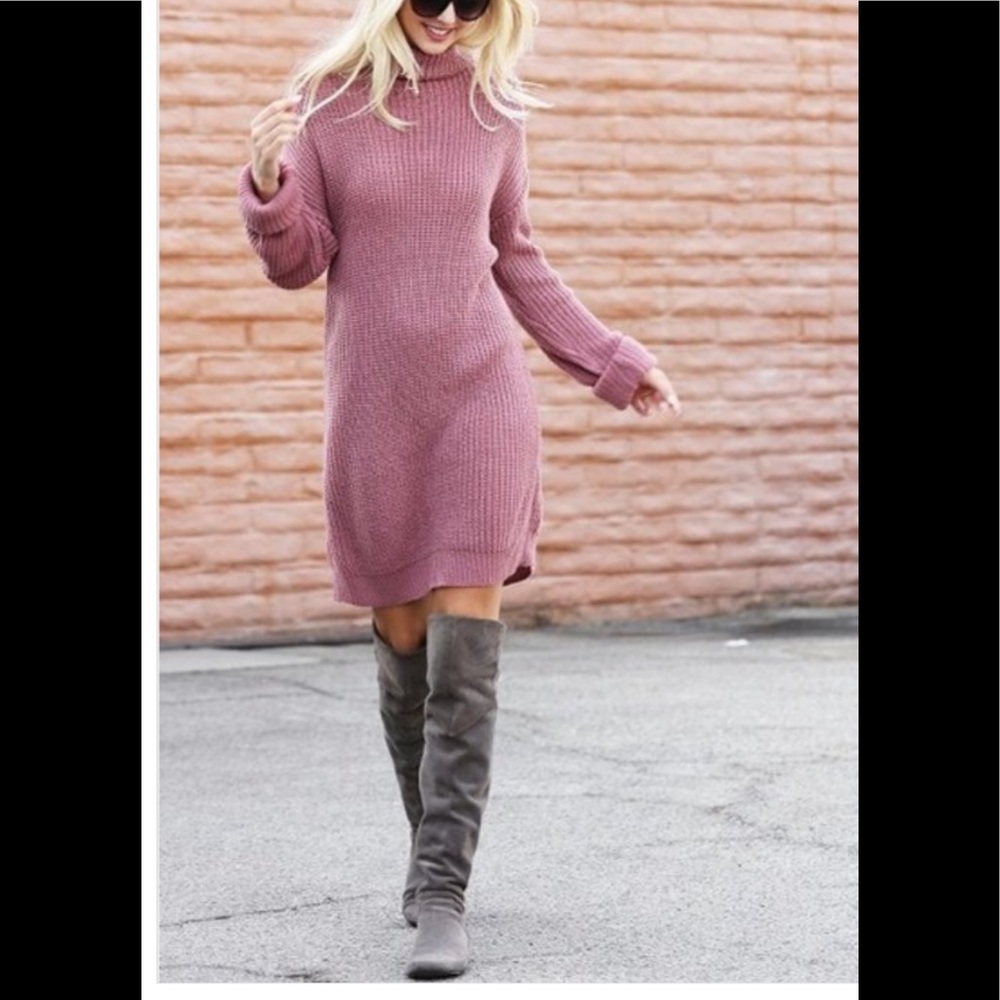 ✨ Sweater Dress - Picture 2 of 3